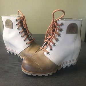 Sorrel hidden wedge booties